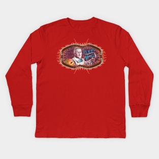 Peach's Meats Kids Long Sleeve T-Shirt